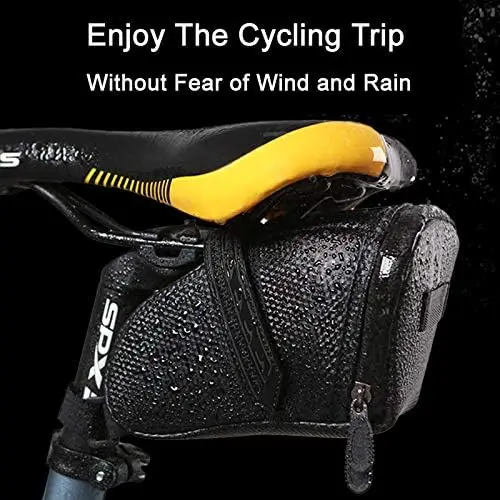 Custom Outdoor Waterproof Hard Shell Bicycle Saddle Bicycle Tail Bag Outdoor Sports Bag Mountain Bike Road Saddle Bike Seat Bag