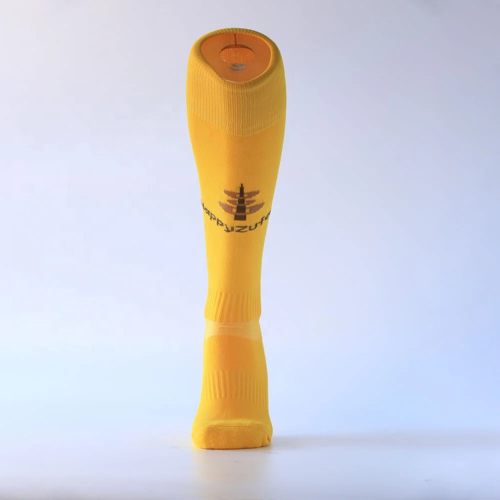 HappyZufeng what grip socks do footballers wear in socks football boots gold orange football soccer socks