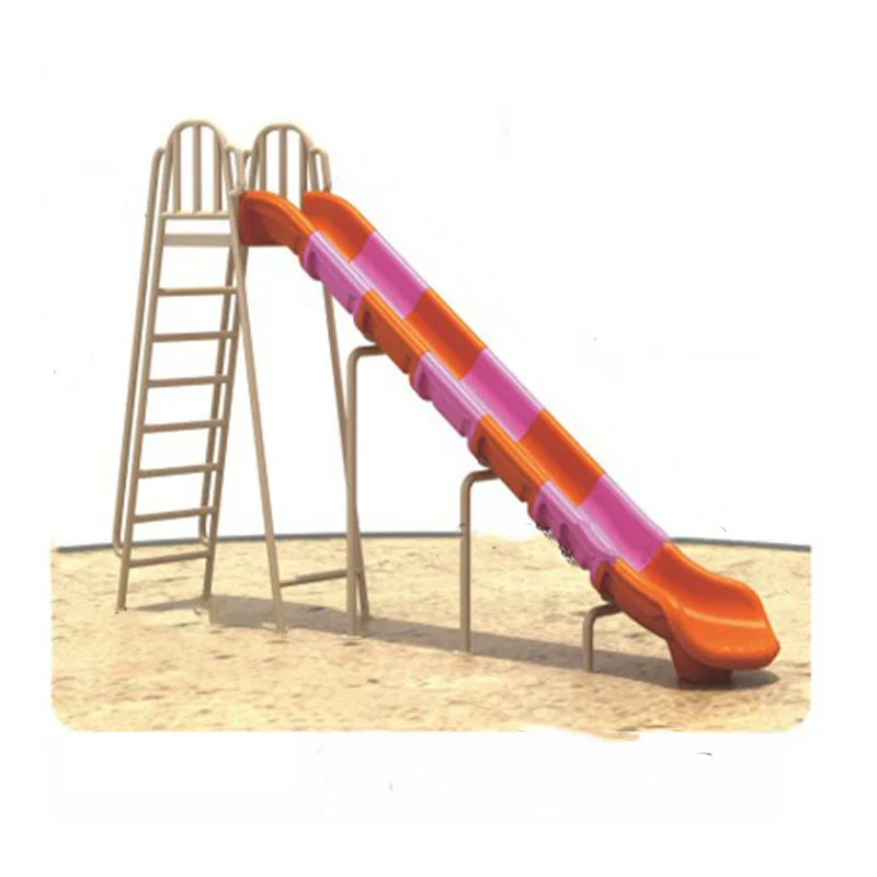 Commercial Custom Outdoor Playground Kids Children Stainless Slide  Tube Slide