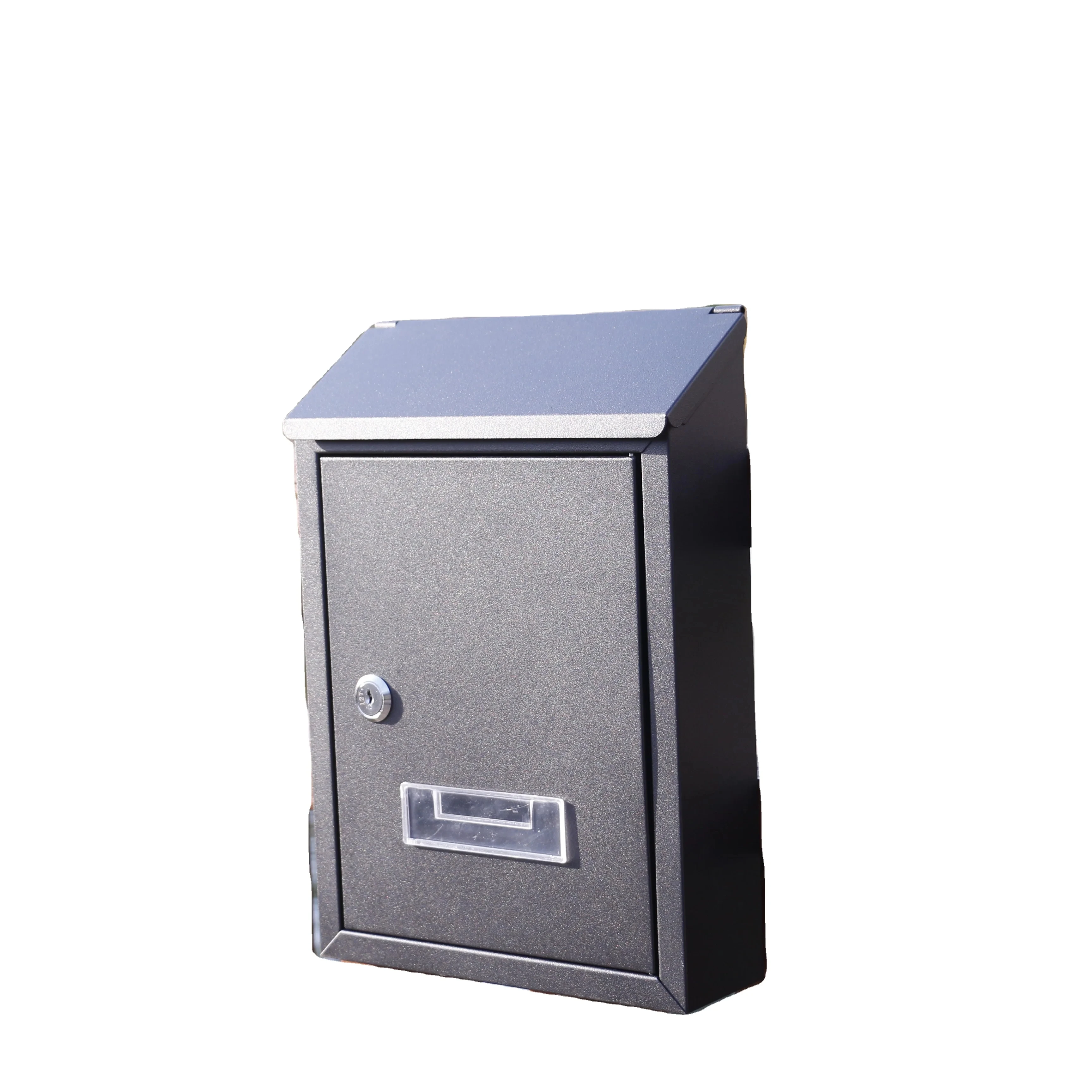 Outdoor Modern Metal Post Office Comercial Post Mount mini Commercial Alloy Smart Wholesale Waterproof Steel Mailboxes