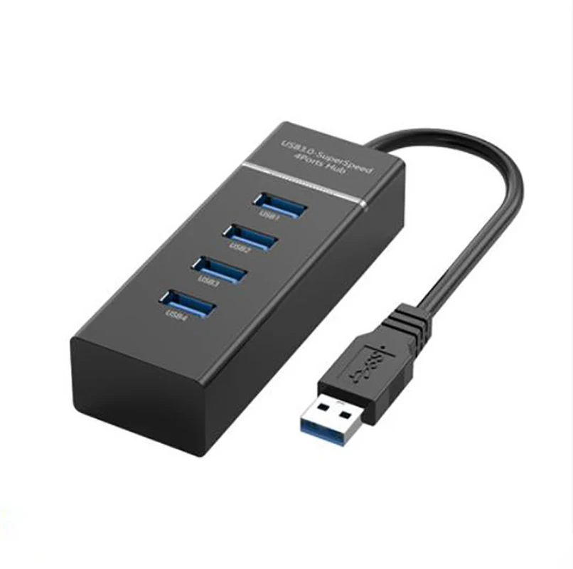 ELEWIND USB 3.0 Adapter 1*male A to 4* female A Splitter High Speed Hub connector For PC Laptop Notebook ComputerSB