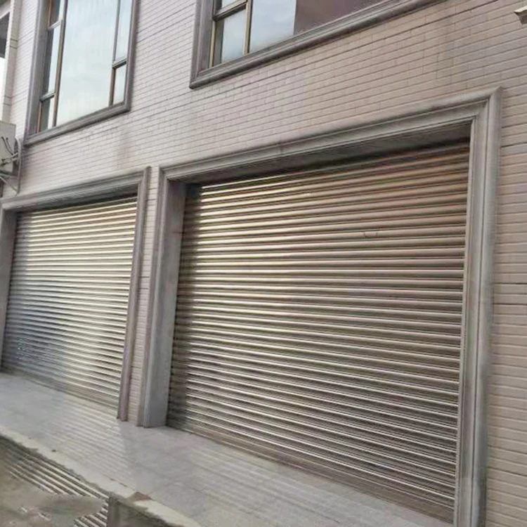 JHR Customized Commercial Strore Rolling Shutter Gates Rolling Gate