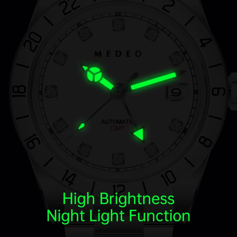 sapphire crystal automatic 316 stainless steel luxury mechanical watch for men fashion business analog mechanical watches luxury