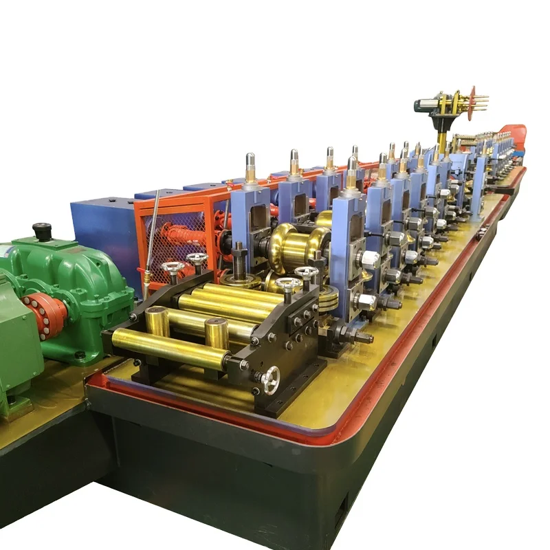 Pipe making machinery with flying saw carbon steel hollow pipe line