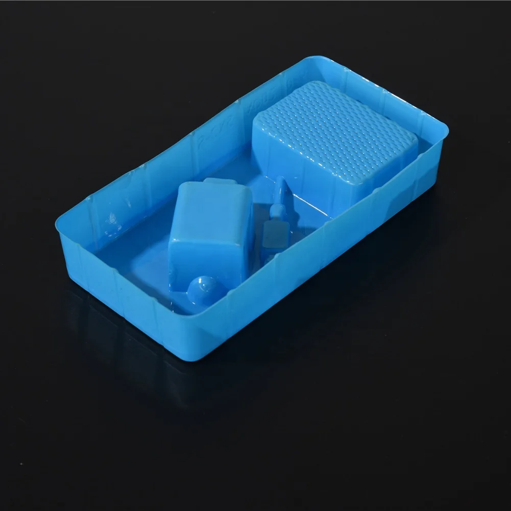 Wholesale Customized High Quality Blue Earphone Electronic Components Blister Packaging Inner Trays