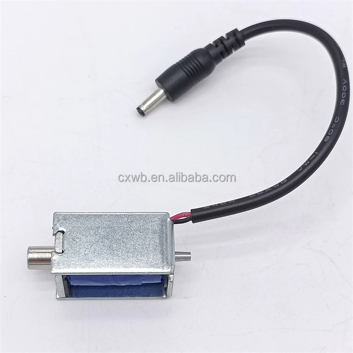 New arrival Mini solenoid for Textile machinery  DC 6 V 12 V 24 Volt solenoid Push-pull solenoid