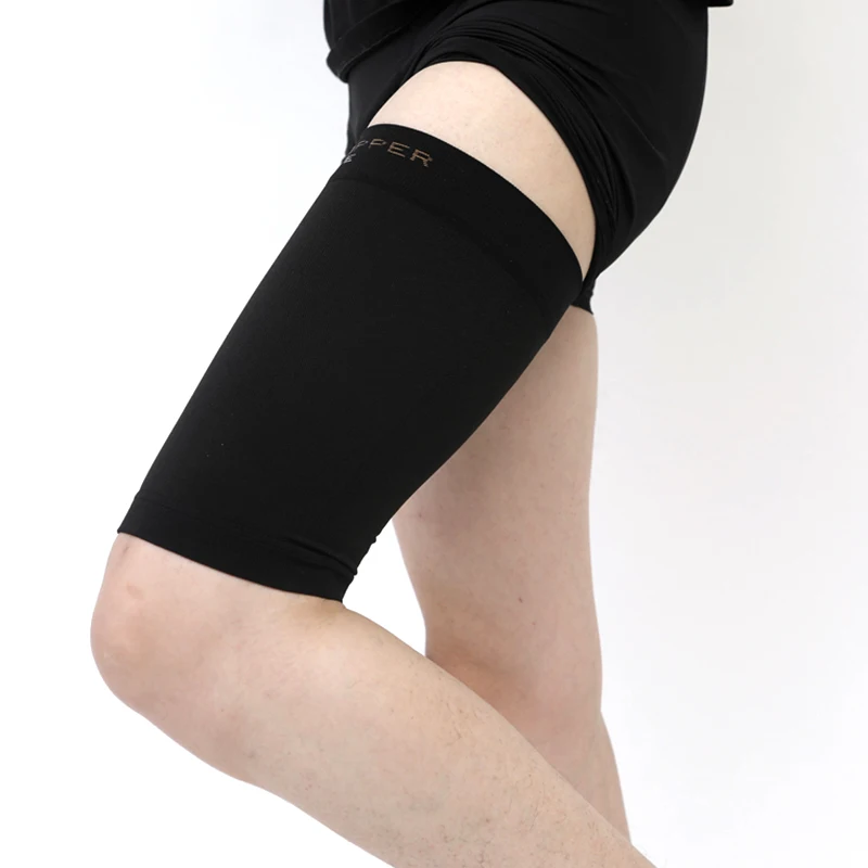 Custom Logo Sports Hamstring Compression Sleeves Quads Groin Pain Relief Thigh Muscle Compression Sleeves