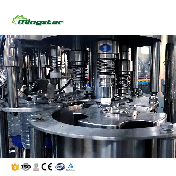Monoblock 3 in1 PET  Bottle Water Filling And Capping Bottling Machine for Small Scale Plant Cost