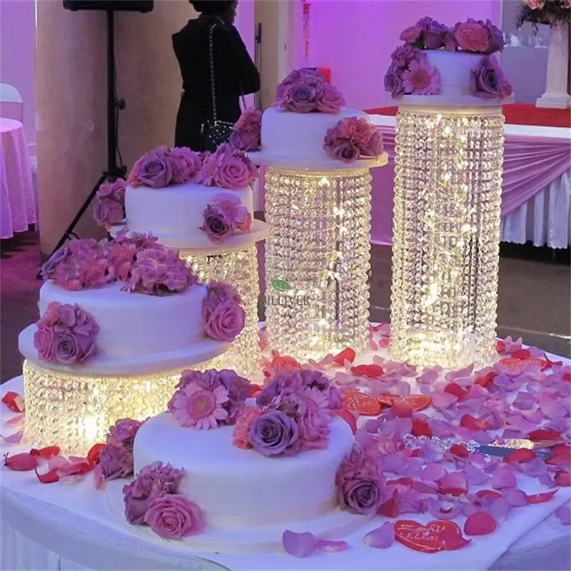 Wedding Centerpieces & Table Decorations Metal Flower Stands Backdrop Stand Display Tall Chandelier Pedestal Acrylic Pendant