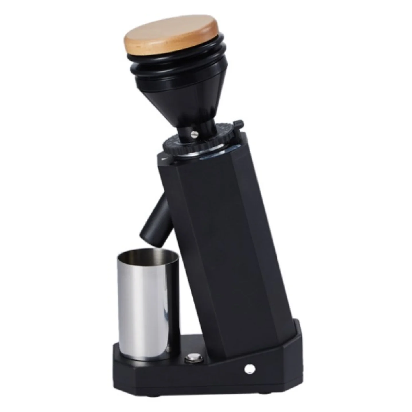 110V And 220V 40mm Titanium Conical Burr Coffee Grinder / Metal Coffee Grinder