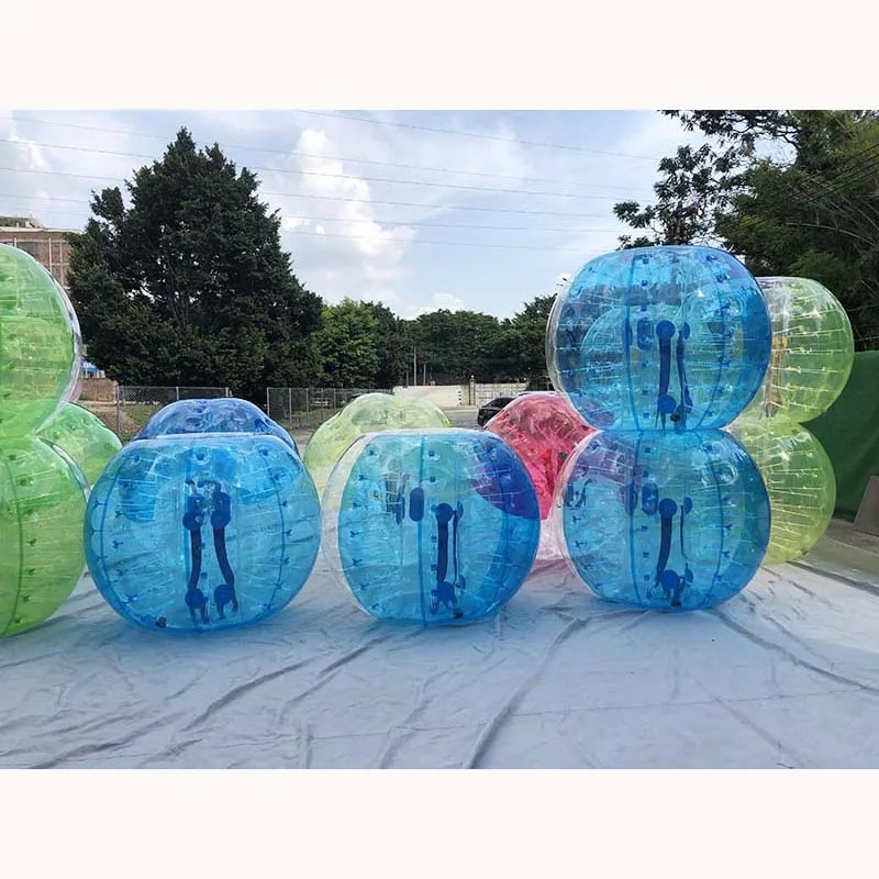 New Design Human Transparent Bubble Soccer Ball Inflatable Bumper Balls For Interactive