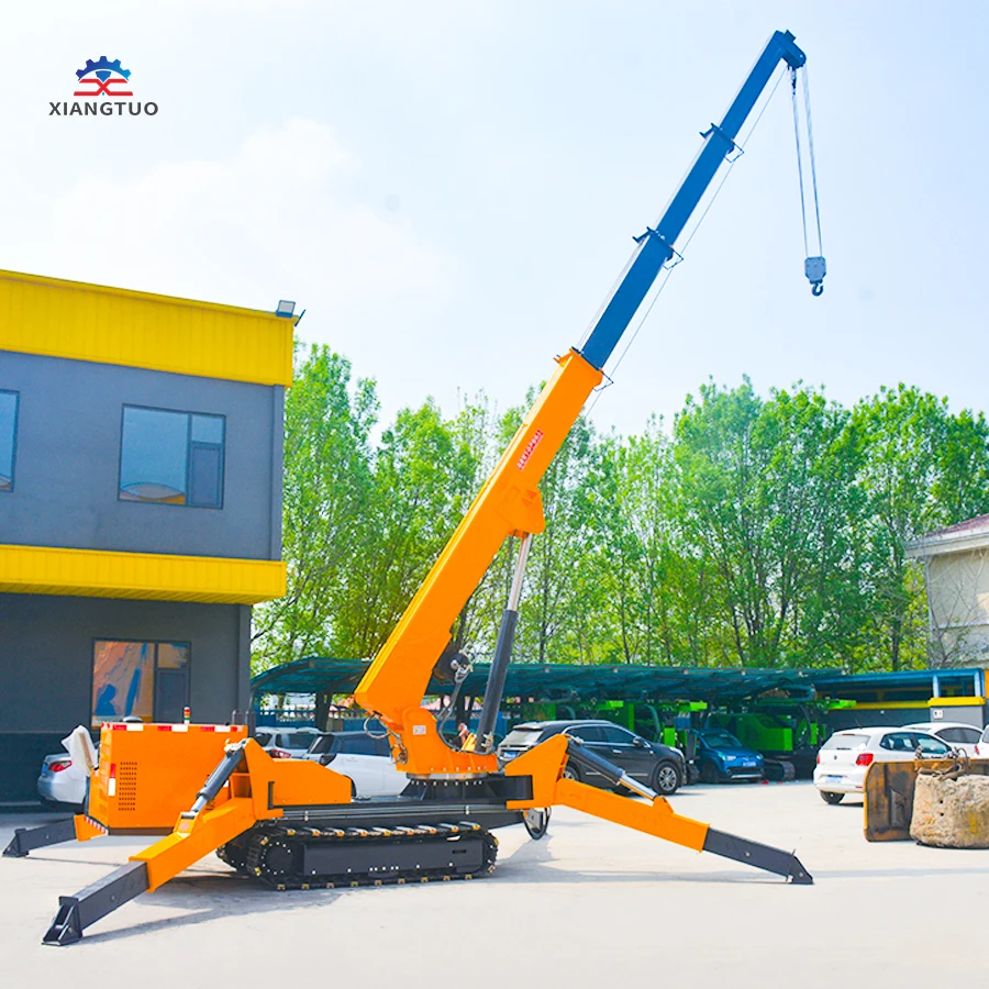 Online Wholesale Fullautomatic 5 Section 10t 12 Ton Spider Crane Small Spider Crane