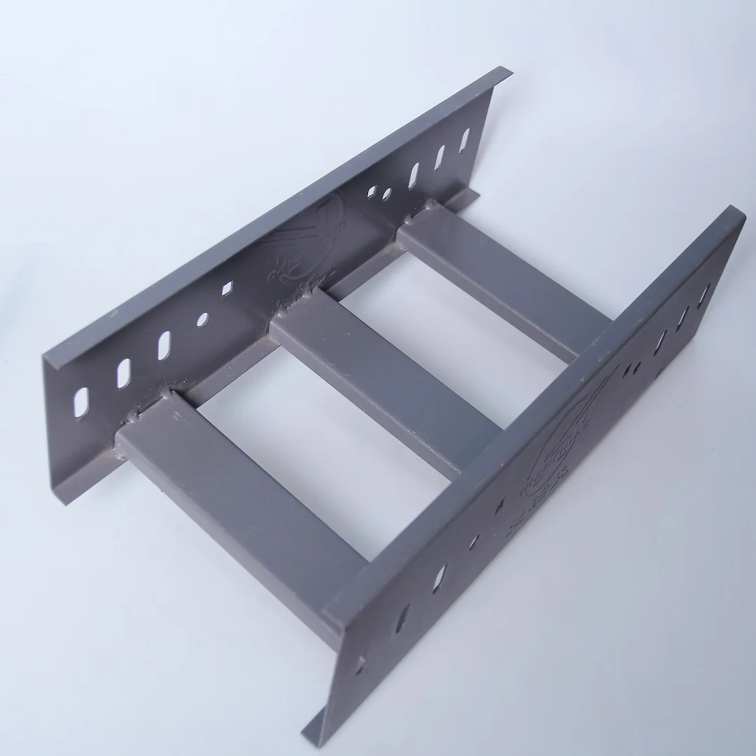 standard Aluminum galvanized ladder type Cable Trays Cable Ladder