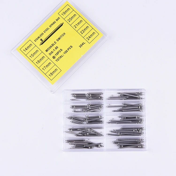 
Watch tool strap link rod stainless steel quick release spring bar 