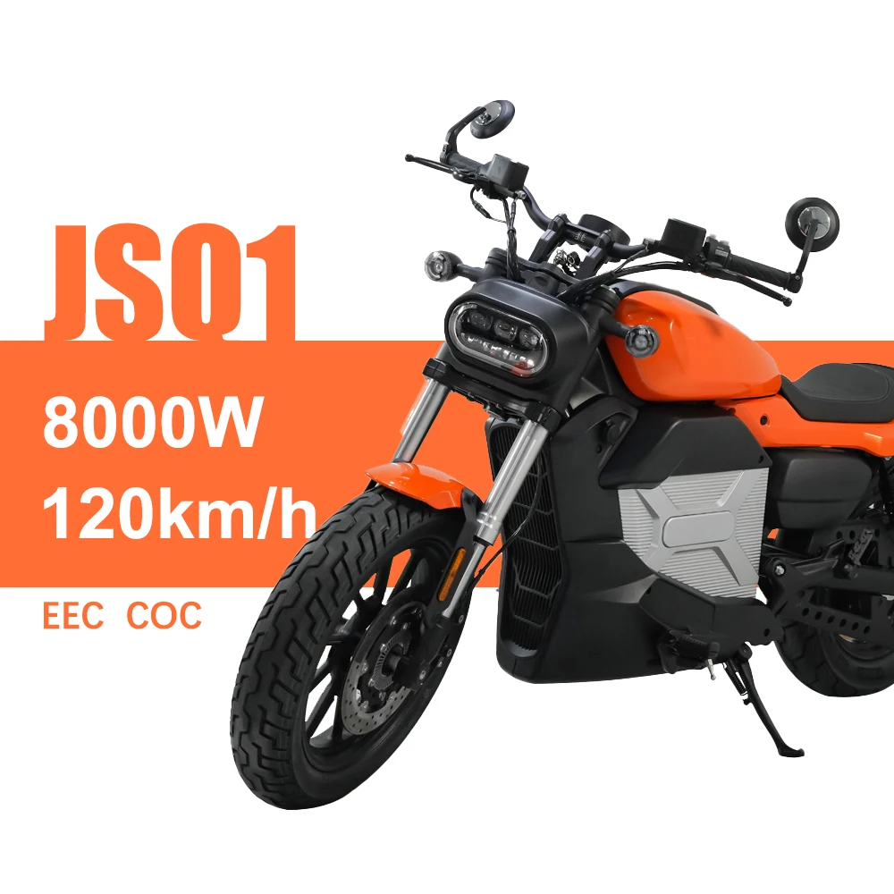 New Model Long Range Jsq1 Ebike Scooter 255Km 8000W Electric Motorcycle Scooter 8Kw Euro Eec Approved
