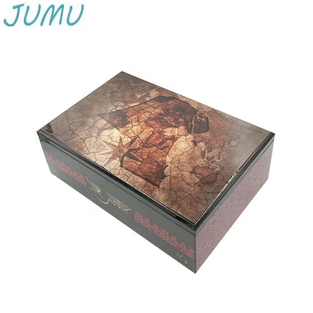 luxury wooden MDF chocolate date gift box for Kuwait market