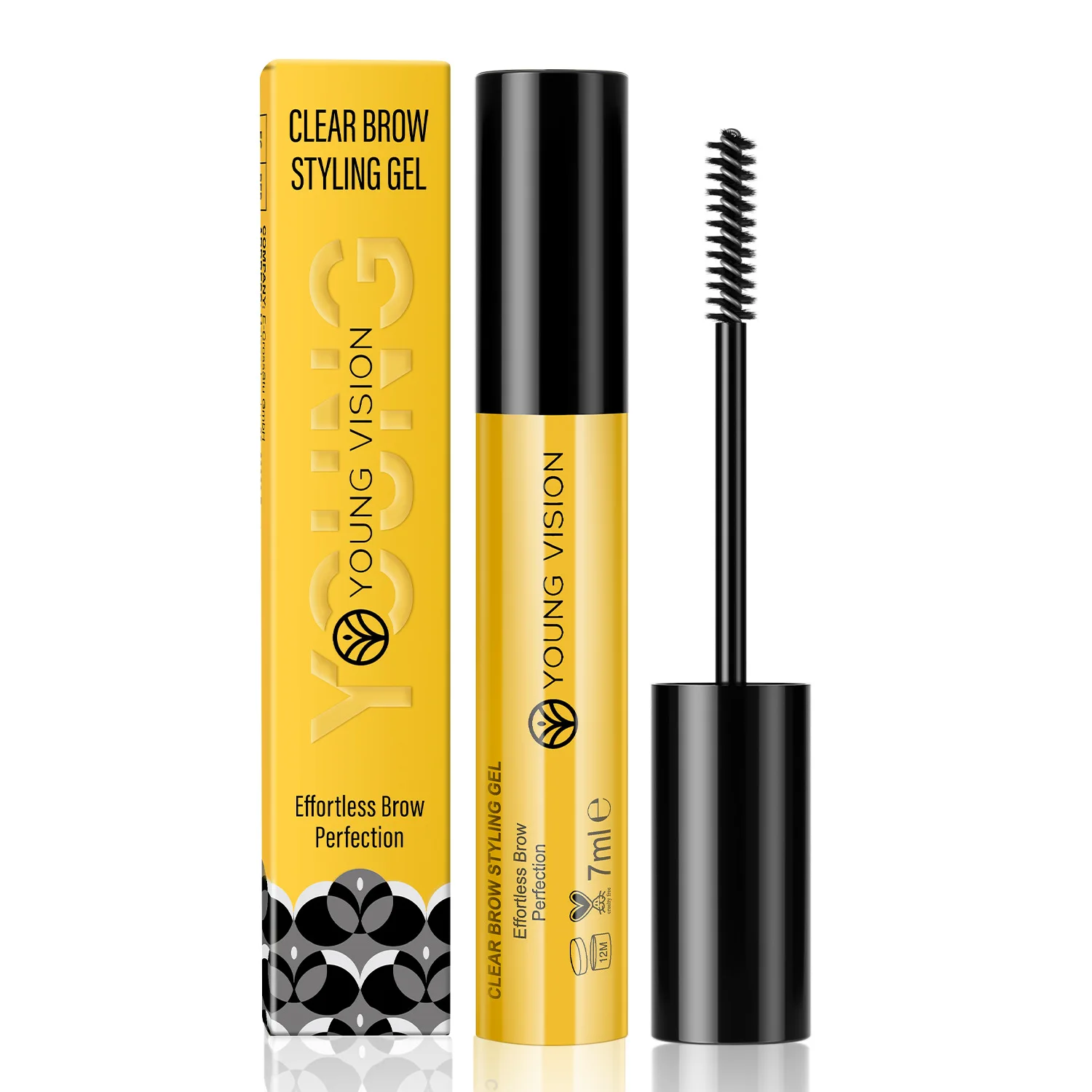 Waterproof Eyebrow Styling Gel Long-lasting Eye Makeup Product Transparent with Large Brush Heads Natural Brow Gel Private Label