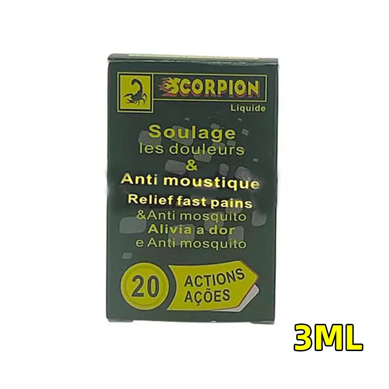 3ml Refreshing Oil For Headache Dizziness Medicated Oil Rheumatism Pain Abdominal Pain Fengyoujing