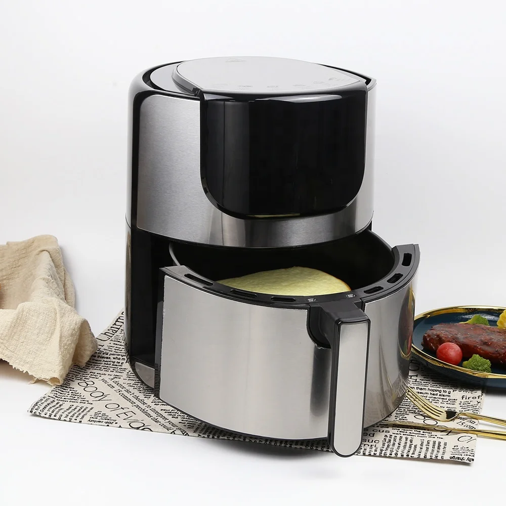 5.8QT фритюрница с легкой загрузкой антипригарная для приготовления пищи без
