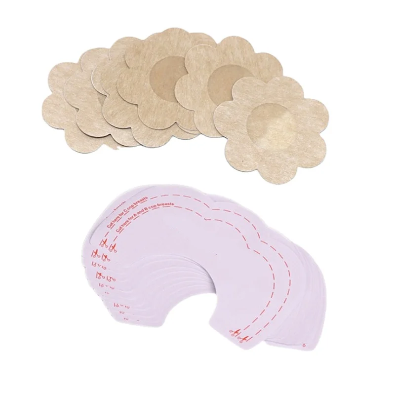 5 Pairs Instant Lift+Nipple Cover Lift Up Beauty Breast Bra Stickers Invisible Adhesive Bras Chest Sticker Enhancer for Women