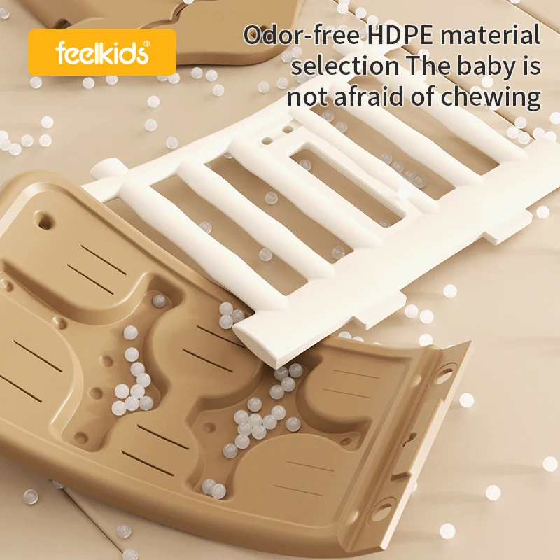 2024 new product baby toys climb large indoor playhouse playground plastic home  swing and slides for kids