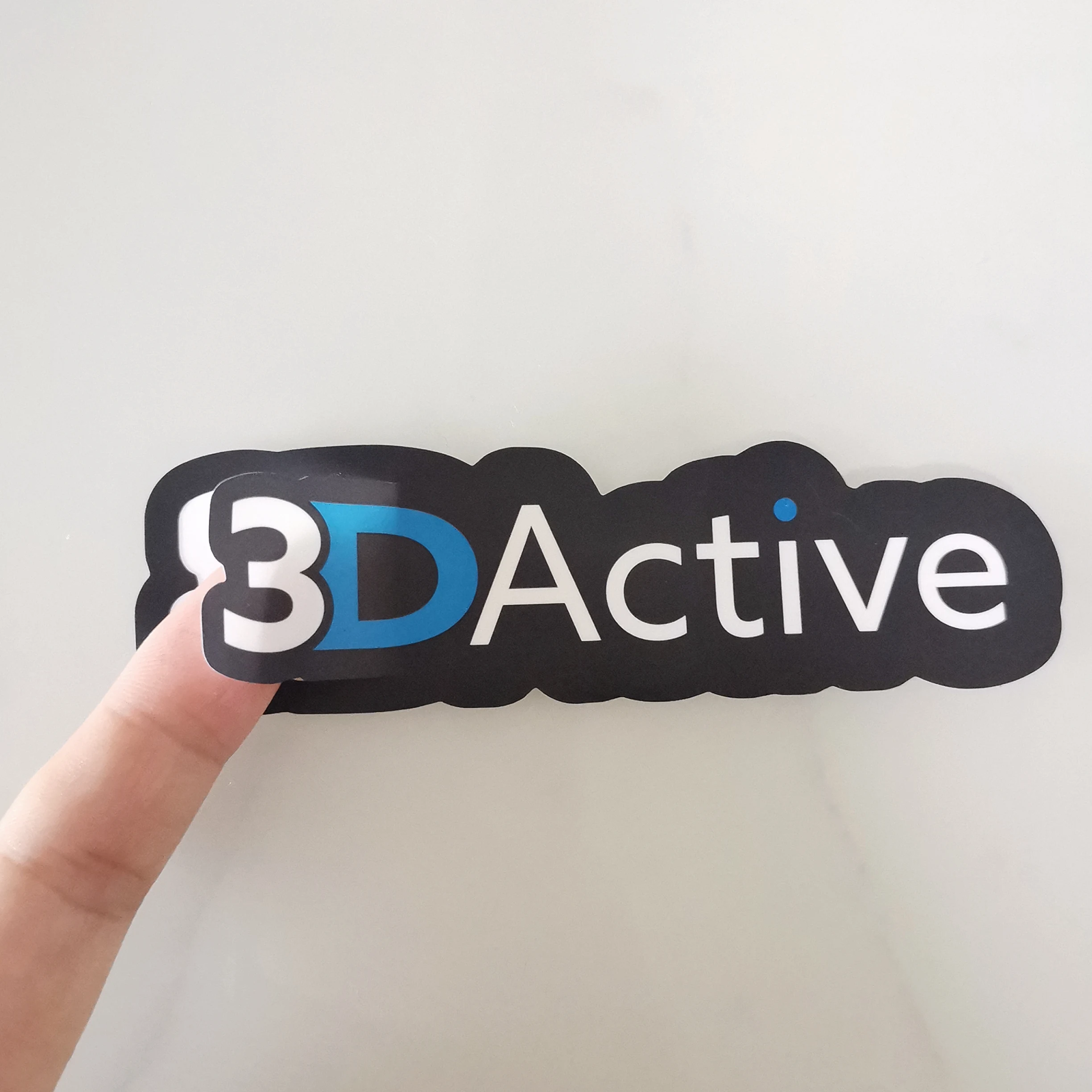 High Quality Private Custom Glossy Finishing Logo Stickers