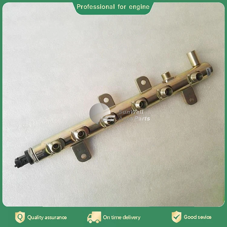 Wholesale Original ISBE/QSB6.7 Diesel Engine Parts Injector Common Rail Fuel Manifold 3977530