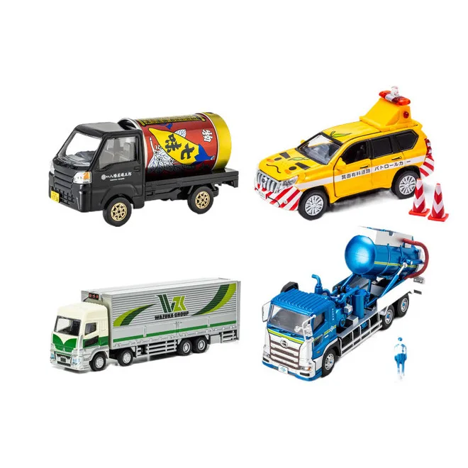 High Quality Scale Custom Display Other Construction Boy Vehicle Toy Diecast Small Car Model
