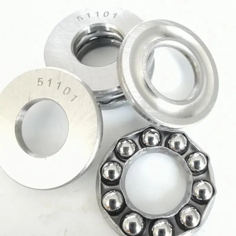 Заводская цена хромированный шарикоподшипник 52210 упорные