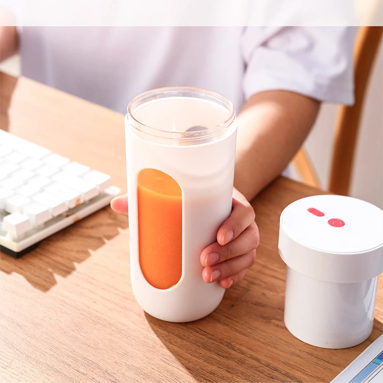 Новое поступление, Беспроводная зарядка 500ML портативный Электрический оранжевый соковыжималка для фруктов/медленная соковыжималка/соковыжималка машина для продажи