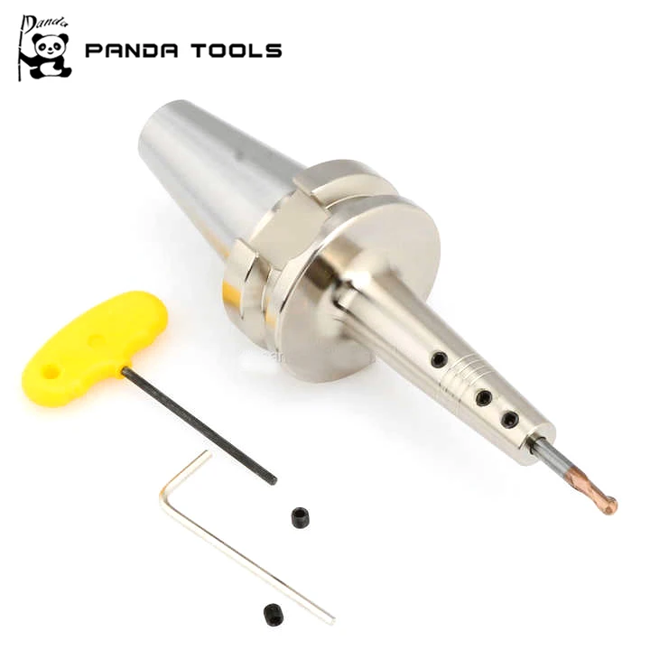 PANDA TOOLS BT40 end mill holder weldon type for deep cavity machining