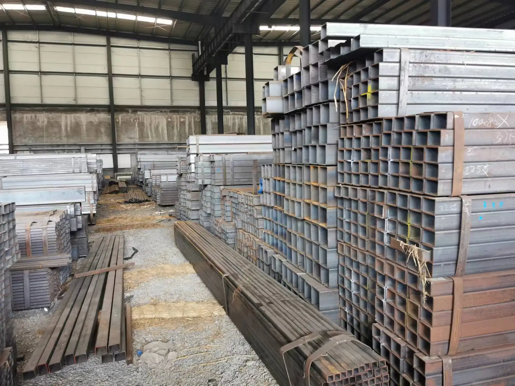 High quality square tubing galvanized steel pipe iron rectangular steel tube