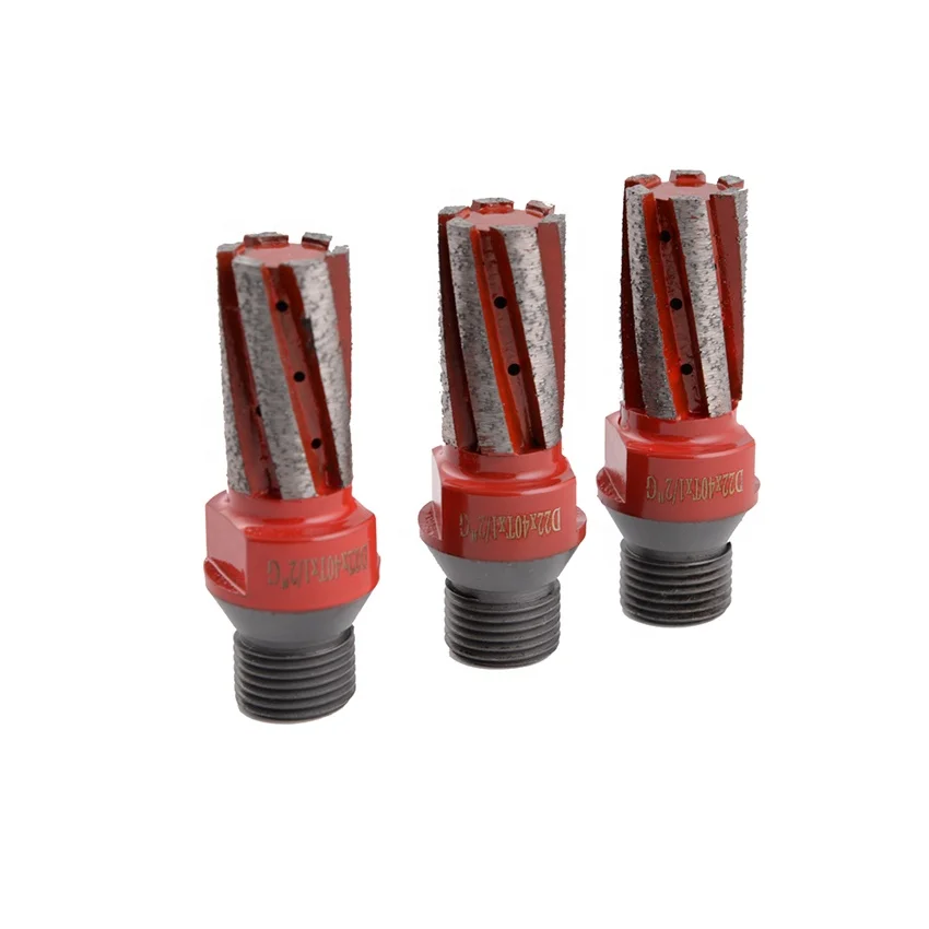 
FEIYAN Diamond Tools CNC Reinforced Finger Router Bit for Granite Stone 