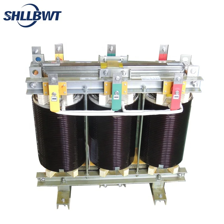 200KVA K-Factor 480 volt Delta to 208V/120 V Star dry type isolation transformer for harmonic loads