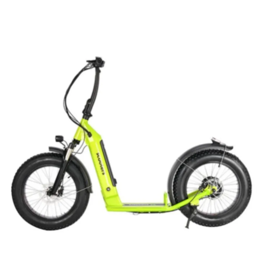 Europe Warehouse 48v 500w Foldable off Road Electric Scooter 20 Inch Large Wheel Step EScooter