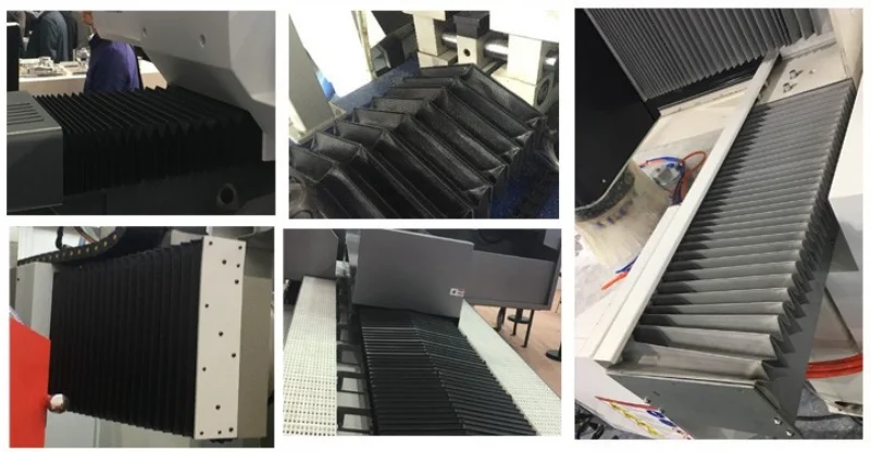 Rubber Round Accordion Dust Cover Hydraulic Cylinder Machine Bellows Spindle Coverings