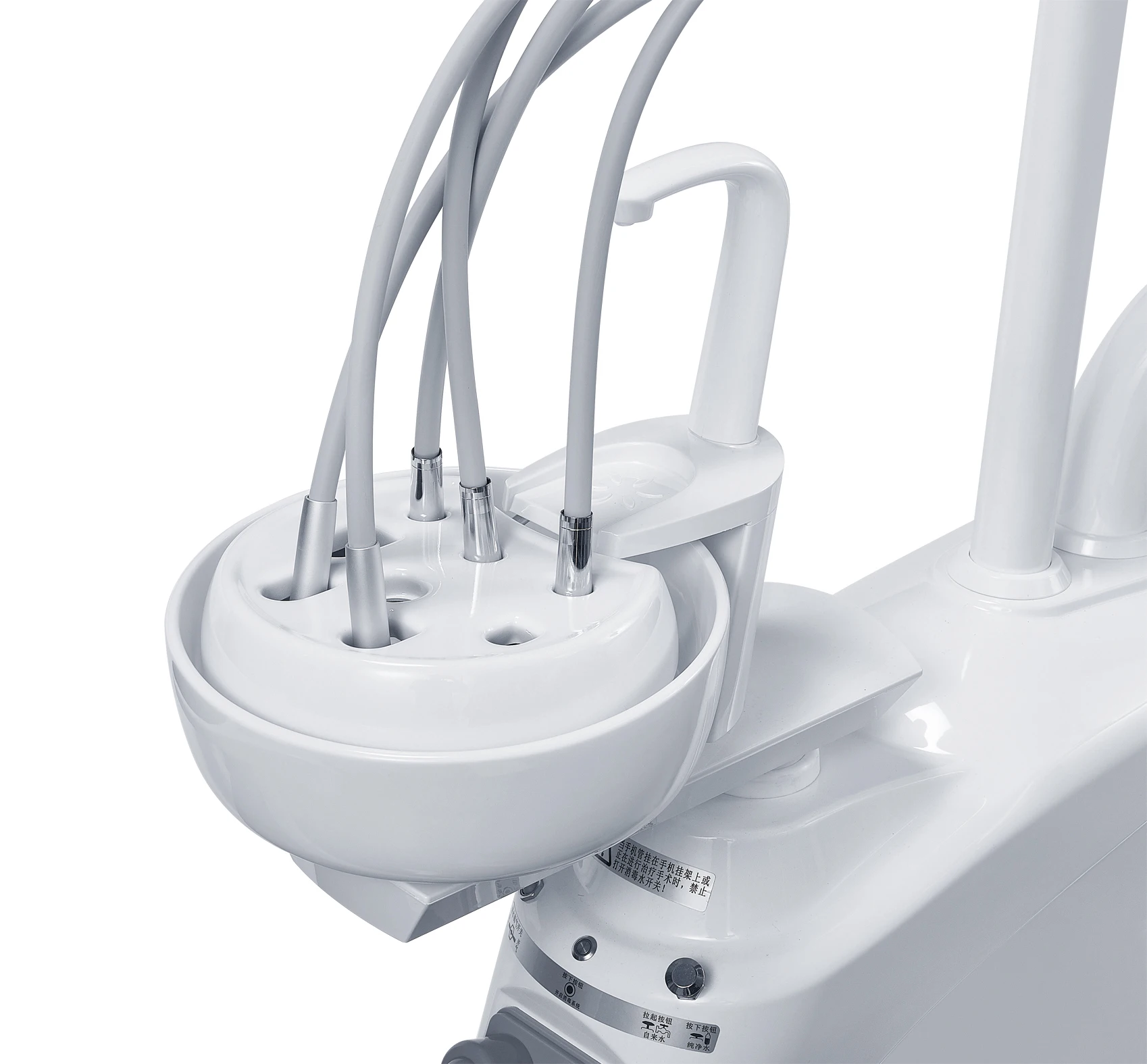 CE ISO Approved Hot Selling Left Hand Dental Unit With Rotatable Spitton Dental Chair Manufacture