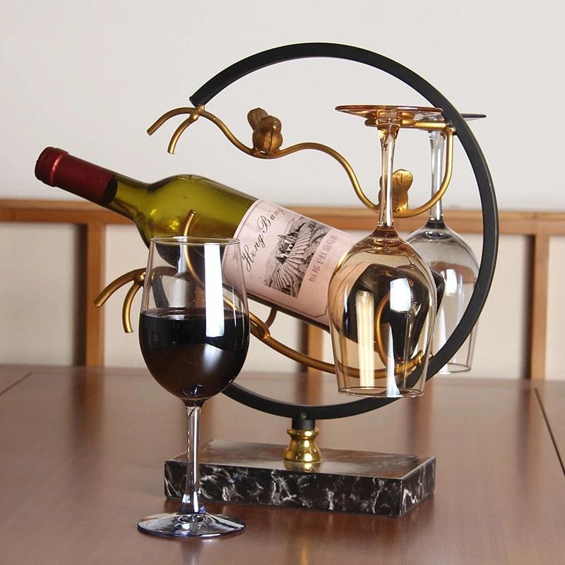 Colorful Blue Crystal Glass Wine Cup Amber Vintage Goblet Set