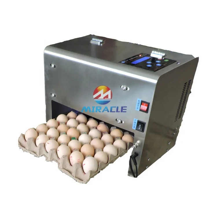 Automatic egg inkjet printing machine egg date stamp machine inkjet printer