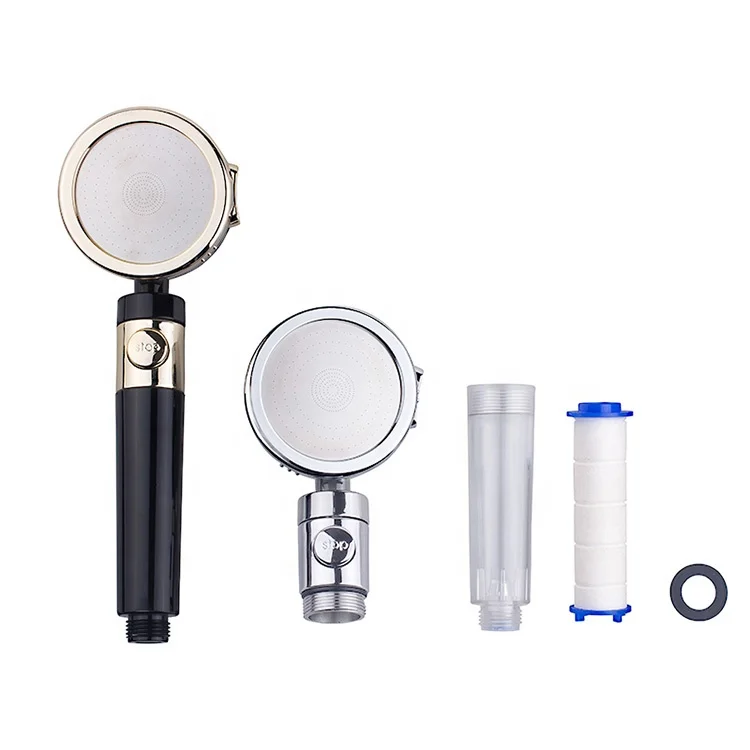 Rust remove 5 micrometer eco- friendly pp filter for  shower head