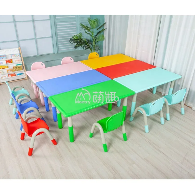 Moetry Stackable Kids Chair Preschool Classroom Plastic Furniture Chair