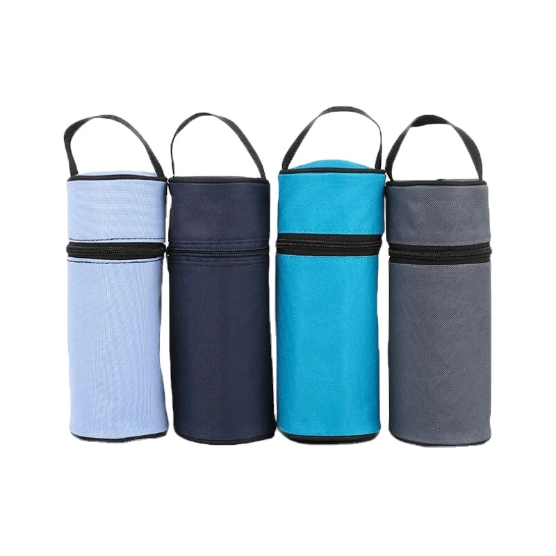 Custom Single Bottle Insulated Wine Bottle Holder Sublimation Bresst Milk Can Carrier Bag For travel