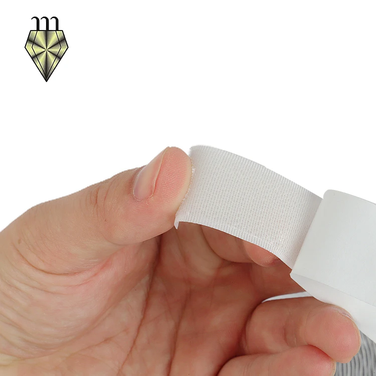 Индивидуальный размер экологически чистый нейлон черный белый термоплавкий крючок и петля в наличии