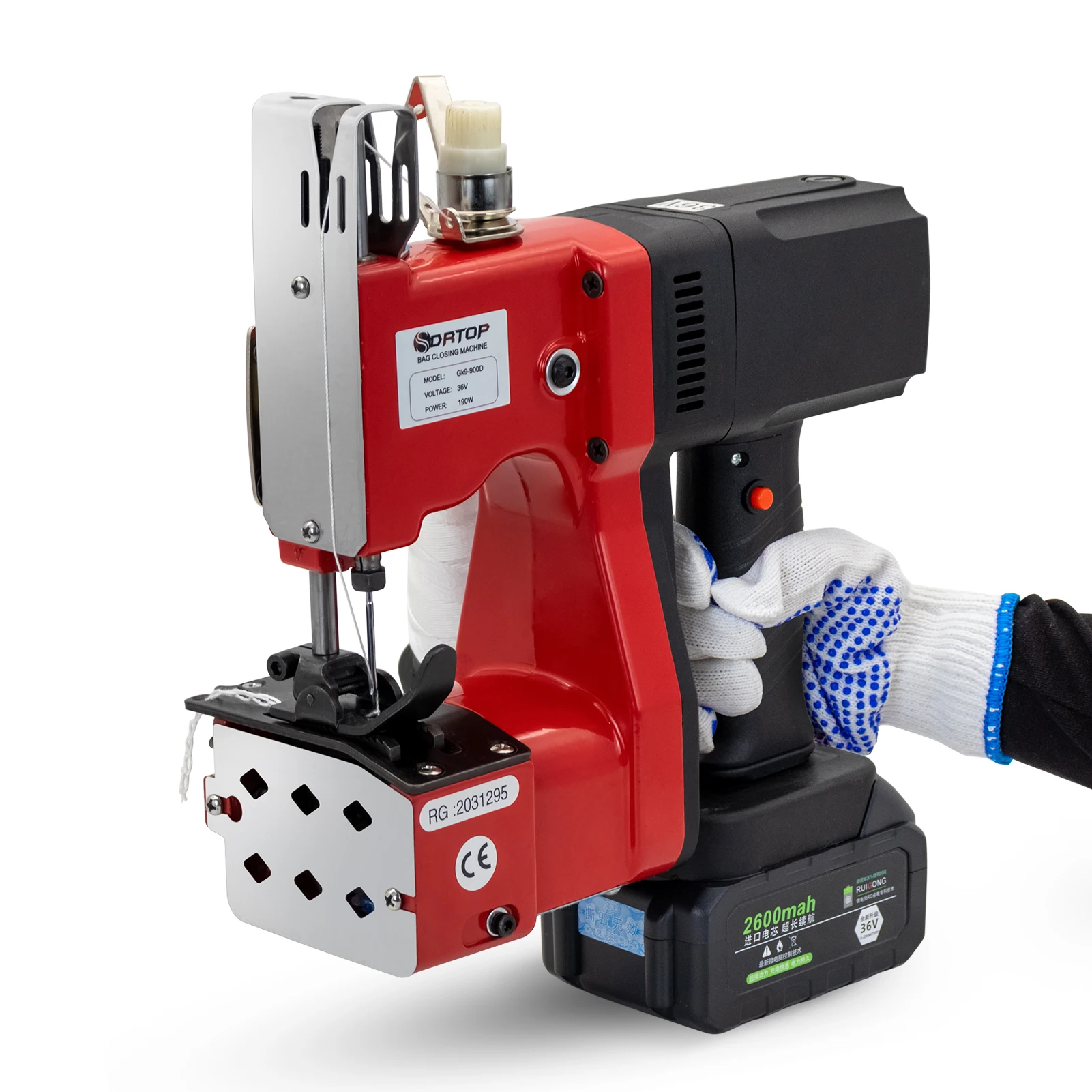 Портативная ручная электрическая швейная машина на батарейках