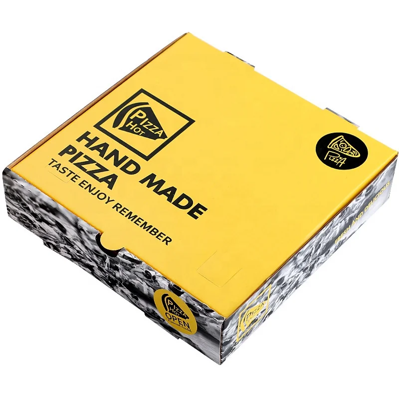 Manufacturers Wholesale pizza packaging boxes Custom corrugated board cheap pizza box