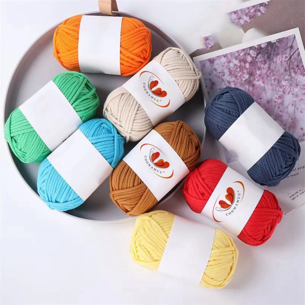 Filling Cotton Hollow Cotton Thread Hand-braided Thread Coarse Wool Crochet Diy Cloth Thread