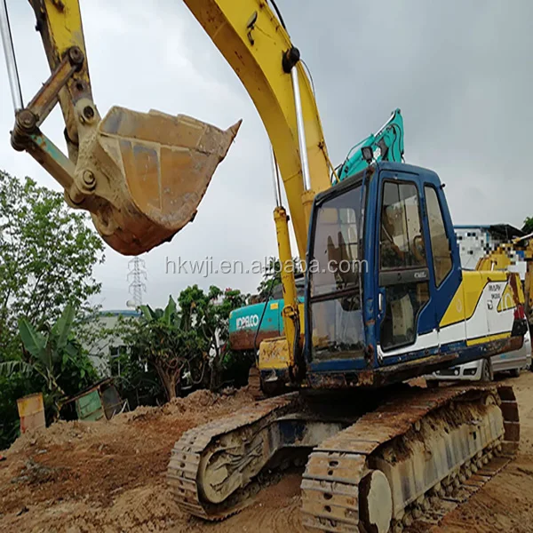 Тяжелый б/у экскаватор kobelco SK200-3/б/у гусеничный экскаватор kobelco SK200-3