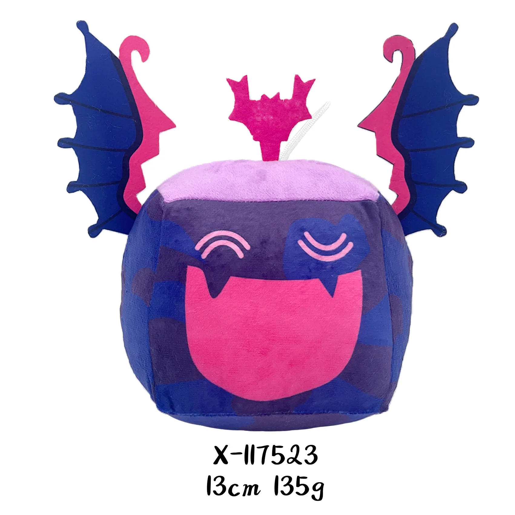Cute Bloxfruits Plush Toy with PP Cotton Demon Fruit Stuffed Toys