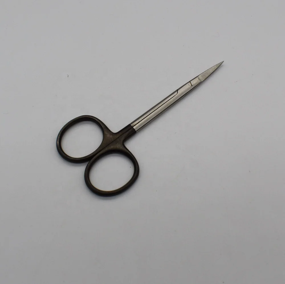 Stainless Steel Medical Eye Scissor  Dental Surgical Instrument 12.5cm Mayo Scissors