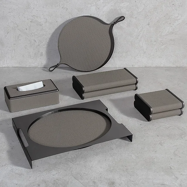 Wholesale factory Luxury home decor Jewelry Organizer Case With Custom Logo leather jewelry box